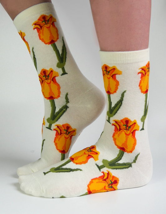 Socks Tulip white