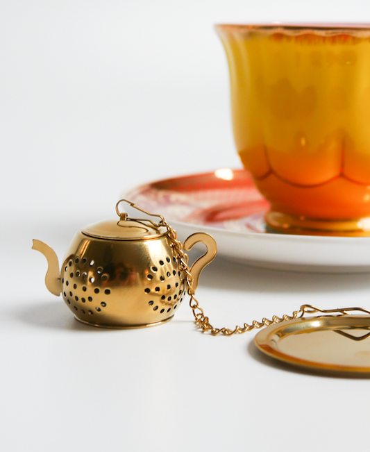 Tea Strainer Gold